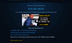 Plumber-elpaso.com thumbnail