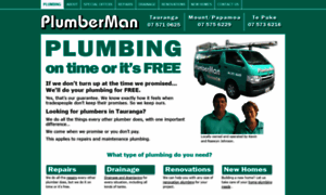 Plumberman.co.nz thumbnail