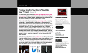 Plumbertalk.wordpress.com thumbnail