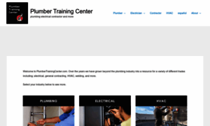 Plumbertrainingcenter.com thumbnail