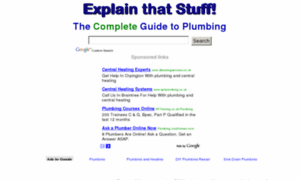 Plumbing.explainthatstuff.com thumbnail