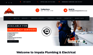 Plumbingandelectric.co.za thumbnail