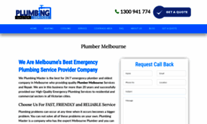 Plumbingmaster.com.au thumbnail