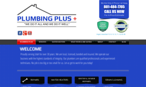 Plumbingplusutah.com thumbnail