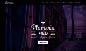 Plumeriawebdesign.com thumbnail