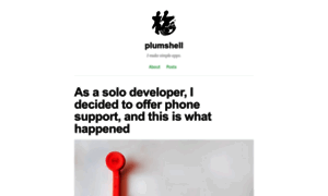 Plumshell.com thumbnail