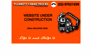 Plunkettcranetrucks.com.au thumbnail