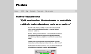Plusbox.fi thumbnail