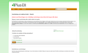 Plusett.nu thumbnail