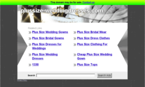 Plussize-weddingdresses.com thumbnail