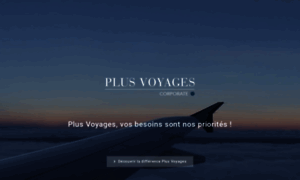 Plusvoyages-corporate.com thumbnail