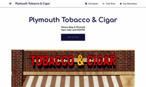 Plymouth-tobacco-cigar.business.site thumbnail