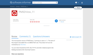 Pmsdview-11.software.informer.com thumbnail
