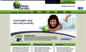 Pmsleepcenters.com thumbnail