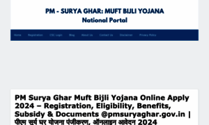 Pmsuryagharyojana.net thumbnail