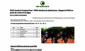 Pmu-resultat.fr thumbnail