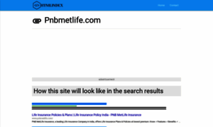 Pnbmetlife.com.htmlindex.tips thumbnail