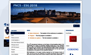Pncs-esg-2018.sciencesconf.org thumbnail