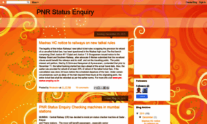 Pnr-status-enquiry.blogspot.com thumbnail