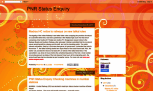 Pnr-status-enquiry.blogspot.in thumbnail