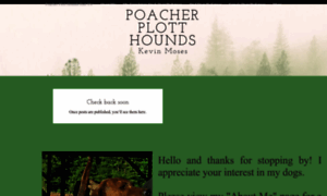 Poacherplotthounds.com thumbnail