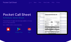 Pocketcallsheet.com thumbnail