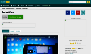 Pocketcam.soft112.com thumbnail