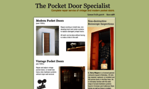 Pocketdoorspecialist.com thumbnail