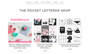 Pocketlettershop.com thumbnail