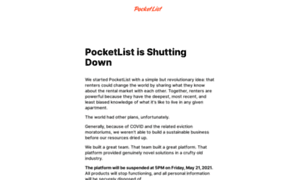 Pocketlist.app thumbnail