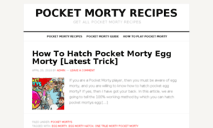 Pocketmortyrecipes.com thumbnail