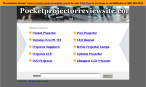 Pocketprojectorreviewsite.com thumbnail
