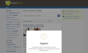 Pocketresto.be thumbnail