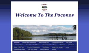 Poconolakehomes.net thumbnail