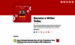 Podcast.becomeawritertoday.com thumbnail