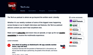 Podcast.tech.eu thumbnail