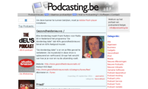 Podcasting.be thumbnail