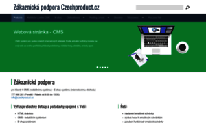 Podpora.czechproduct.cz thumbnail
