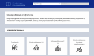 Podstawaprogramowa.pl thumbnail