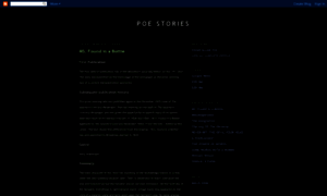 Poe-stories.blogspot.com thumbnail