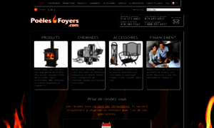 Poeles-foyers.com thumbnail