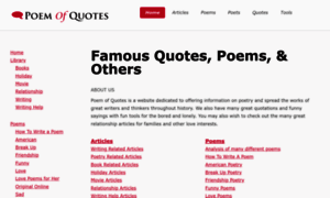 Poemofquotes.com thumbnail