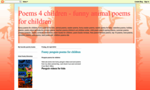 Poems4children.blogspot.com thumbnail