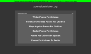 Poemsforchildren.org thumbnail