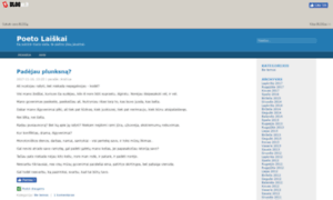 Poeto.blogas.lt thumbnail