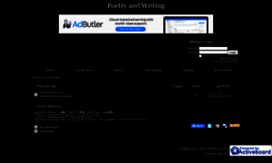 Poetryandwriting.activeboard.com thumbnail
