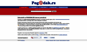 Pogodak.rs thumbnail
