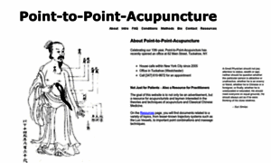 Point-to-point-acupuncture.com thumbnail