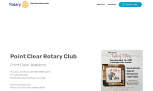 Pointclearrotary.org thumbnail