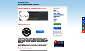 Pointerfocus-for-presenters.com thumbnail